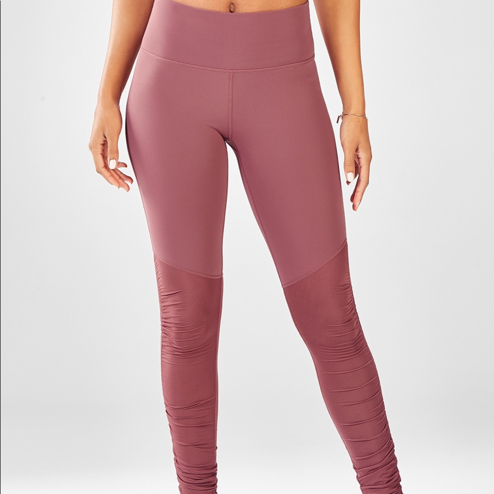 FABLETICS PureLuxe Pink Cashel Leggings Sz S